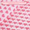 50 PCS Sandwich Wrapping Paper Sheets, Holiday Wax Paper Sheets for Food, Greaseproof Waterproof, Food Wax Papers Sheet for Bread Sandwich Burger,Heart Love Style,Pink view 3