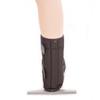 GALPADA Breathable Anti-rotation Ankle Stabiliser Boot with Triple Hook Loop Strap for Sprain Fracture Rehabilitation Soft Comfortable Fabric Non-slip Outsole Size S Black for Foot Brace view 1