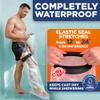 100% Waterproof Cast Covers for Shower Leg - Tight Seal - Reusable Adult Full Leg Cast Protector with Non-Slip Bottom - Knee, Ankle, Foot - Post Surgery Bandage & Dressing Bag for Wounds & Burns view 2