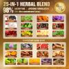 25-in-1 Liposomal Black Walnut Wormwood Clove Tincture, Cleanse for Humans Drops Liquid, Lymphatic Support with Garlic, Mullein, Soursop, Pumpkin Seed, Berberine, Turmeric, Echinacea, Cinnamon view 3