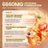 25-in-1 Liposomal Black Walnut Wormwood Clove Tincture, Cleanse for Humans Drops Liquid, Lymphatic Support with Garlic, Mullein, Soursop, Pumpkin Seed, Berberine, Turmeric, Echinacea, Cinnamon view 4