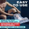100% Waterproof Cast Covers for Shower Leg - Tight Seal - Reusable Adult Half Leg Cast Protector with Non-Slip Bottom - Knee, Ankle, Foot - Post Surgery Bandage & Dressing Bag for Wounds & Burns view 3