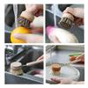 1PCS Kitchen Cleaning Brush Plant Based Set Made By BambooSisalKitchenBottleDish Tools(Dishwashing brush 2) view 3