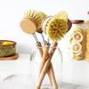 1PCS Kitchen Cleaning Brush Plant Based Set Made By BambooSisalKitchenBottleDish Tools(Dishwashing brush 2) view 4