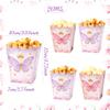 Floral Butterfly Popcorn Favor Boxes butterfly candy Party Wedding Baby view 3