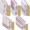 1000 Pcs Fabric Adhesive Bandages Bulk Assorted Sizes Flexible Bandage Patch Breathable Waterproof for Family First Aid Skin Care and Protect Wounds view 1