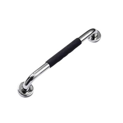 Bathroom Grab Bar Holder,Hand Rail Support Handrails Towel Holder for Disabled Elderly Mobility Daily Living Aids Come with Mounted Screws(Black,L-30cm)