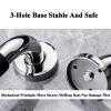 Bathroom Grab Bar Holder,Hand Rail Support Handrails Towel Holder for Disabled Elderly Mobility Daily Living Aids Come with Mounted Screws(Black,L-30cm) view 3