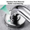 Bathroom Grab Bar Holder,Hand Rail Support Handrails Towel Holder for Disabled Elderly Mobility Daily Living Aids Come with Mounted Screws(Black,L-30cm) view 4