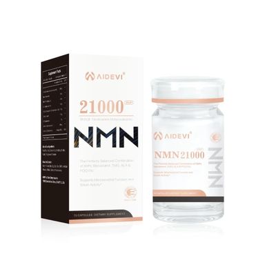 AIDEVI NMN21000 Supplement 300mg 70 Capsules High Potency Boost NAD+ for Cellular Support