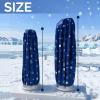 BrtProms Reusable Ice Pack for Injuries, 11 Inch Ice Bag with Wrap, Snowflake Design Hot & Cold Therapy Pack, Leak-Proof Cold Bag for Muscle, Joint Pain & Swelling, First Aid, Sports & Home Use view 4