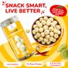 SaltWise Water Lily Pops (Makhana/Fox Nuts/Lotus Seeds) Olive Oil Roasted, Chili Lime | Gluten-Free, Vegan, Non-GMO Plant-Based Snack Seasoned with Plant-Based Salt view 2