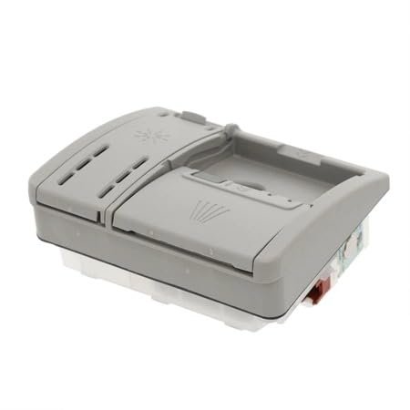 12008380 Dishwasher Soap and Rinse Aid Dispenser Assembly Replacement for Bosch Genuine Original Equipment Manufacturer (OEM) Part