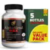 AlphaBlend MAX Extra Strength Maca Root Complex, Organic Blend, 60 Vegan Capsules, All Natural Dietary Supplement with Black, Red, Yellow Maca (5) view 1