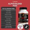 AlphaBlend MAX Extra Strength Maca Root Complex, Organic Blend, 60 Vegan Capsules, All Natural Dietary Supplement with Black, Red, Yellow Maca (5) view 2
