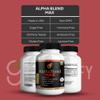 AlphaBlend MAX Extra Strength Maca Root Complex, Organic Blend, 60 Vegan Capsules, All Natural Dietary Supplement with Black, Red, Yellow Maca (5) view 3