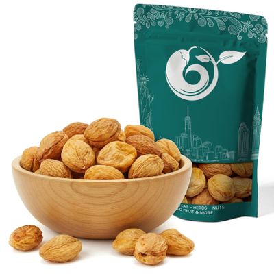 NY Spice Shop Dried Diced Apricots With Pit - 3 Pound Chewy Dried Apricot for Snacking - Fresh Dehydrated Apricot for Topping, Baking, & Smoothie - Chewy Apricot for Dessert, Party Treats & Decoration