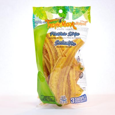 TropicMax Plantain Strips Lightly Salted 2.25 oz