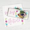 100 Pack Personalized Kids Birthday Party Do-It-Yourself Chocolate Candy Bar Wrapper Favors For Goodie Bags, Party Activities, Gifting & More - Wild Flower (Candy Not Included) view 1