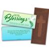 252 Pack Personalized Easter Blessings Cross Embossed Milk Chocolate Bars For Church Giveaways, Party Favors, Corporate Gifts, Dessert Tables, Egg Hunts & More view 1