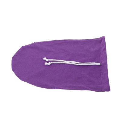 ibasenice Cast Sock Cover for Foot - Windproof Leg Cast Cover with Adjustable Drawstring - Foot and Toes Protective Wound Protector 14.15x10.22x0.39" Purple