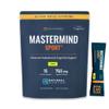 Mastermind Sport Electrolyte + Nootropic Stick Packs, 750 mg Cognizin Citicoline, L-Tyrosine, L-Theanine, Taurine, Sodium Potassium Magnesium, Stim-Free, Sugar-Free, Lemon 15 Servings view 1