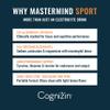 Mastermind Sport Electrolyte + Nootropic Stick Packs, 750 mg Cognizin Citicoline, L-Tyrosine, L-Theanine, Taurine, Sodium Potassium Magnesium, Stim-Free, Sugar-Free, Lemon 15 Servings view 4