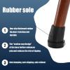 Wooden Leopard Walking Canes, with Ergonomic Handle and Anti Slip Rubber Tip Men Womens Luxury Decorative Cospaly Stick 96cm view 2