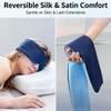 Earplugs for Sleep & Silk Sleep Mask Set for Women & Men, with Memory Foam Earplugs and Blackout Eye Mask for Sleeping view 2