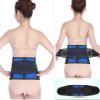 Plus Size Lumbar Support Brace for Men & Women - Lower Back Decompression Belt (Blue, Large) view 4