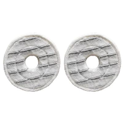 2 Pack Microfibre Washable Clean MopCompatible For ViledaSpin Clean Mop Refill Reusable Wet And Dry Use(Gray 2pcs)