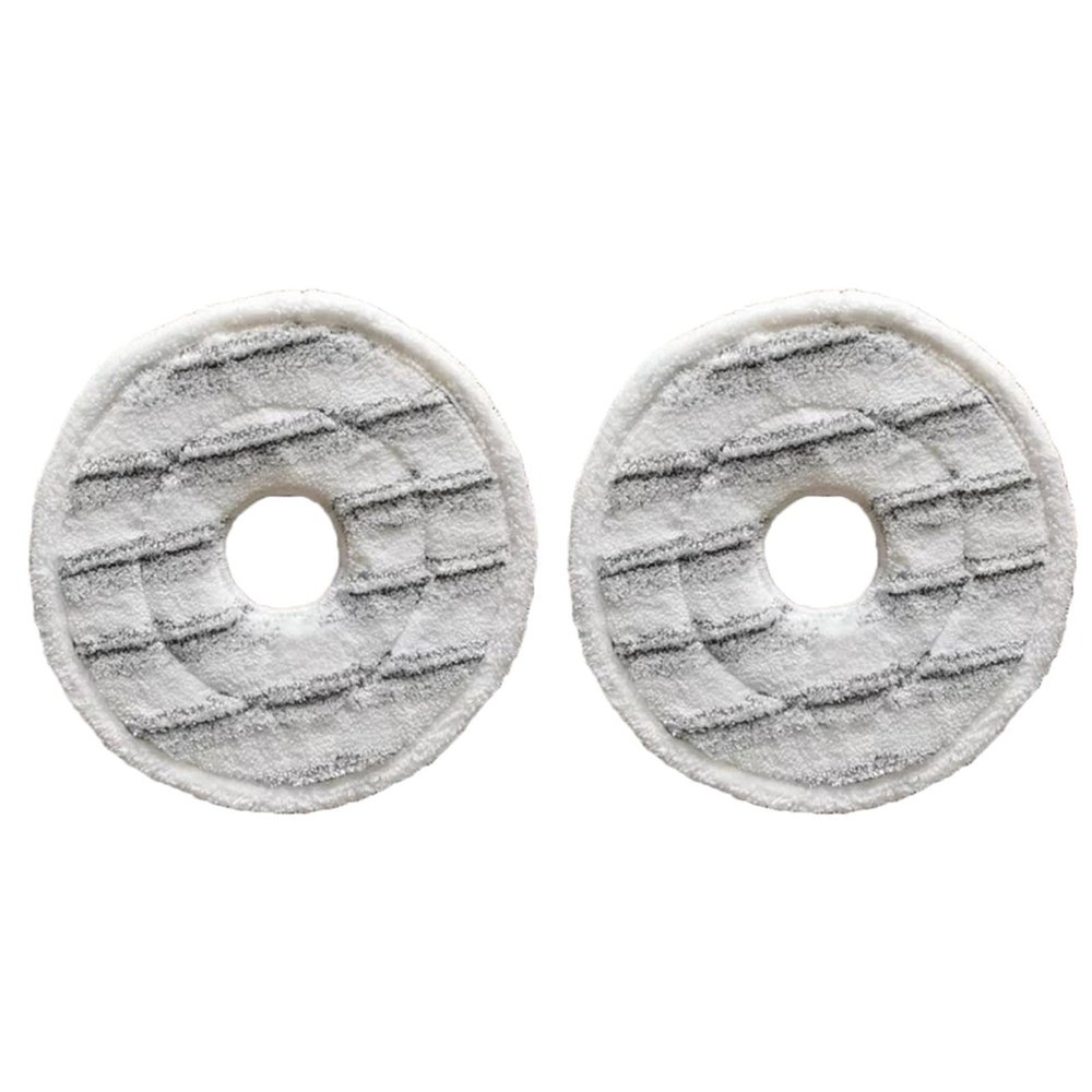 2 Pack Microfibre Washable Clean MopCompatible For ViledaSpin Clean Mop Refill Reusable Wet And Dry Use(Gray 2pcs)