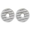 2 Pack Microfibre Washable Clean MopCompatible For ViledaSpin Clean Mop Refill Reusable Wet And Dry Use(Gray 2pcs) view 1