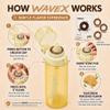 3-Pack Coffee Vanilla Aroma Scent Pods, Only for WAVEX Scent-Powered Water Bottles Zero Sugar and Additives, Calorie-Free Hydration Each Pod Lasts Up to 7L Refill Scent Rings (Not a food or drink) view 3