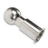 1pcs Rotating Spray Ball for Reaction Kettle - 304 Stainless Steel Sanitary Tank Cleaning Ball with 360 Degree Coverage(6points) view 3