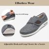 Lightweight Walking Shoes, Warm Diabetic Footwear, Extra Wide Thermal Footwear, Orthopedic Comfortable Casual Slippers, for Edema, Swollen Feet, Arthritis, Foot Pain view 2