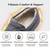 Lightweight Walking Shoes, Warm Diabetic Footwear, Extra Wide Thermal Footwear, Orthopedic Comfortable Casual Slippers, for Edema, Swollen Feet, Arthritis, Foot Pain view 3
