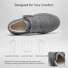 Lightweight Walking Shoes, Warm Diabetic Footwear, Extra Wide Thermal Footwear, Orthopedic Comfortable Casual Slippers, for Edema, Swollen Feet, Arthritis, Foot Pain view 4