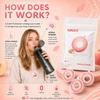 3-Pack Honey Peach Aroma Scent Pods, Only for WAVEX Scent-Powered Water Bottles 0 Sugar & Additives, Calorie-Free Hydration Each Pod Lasts Up to 7L Reusable Scent Rings (Not a food or drink) view 3