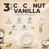 3-Pack Coconut Vanilla Aroma Scent Pods, Only for WAVEX Scent-Powered Water Bottles Zero Sugar and Additives, Calorie-Free Hydration Each Pod Lasts Up to 7LRefill Scent Rings (Not a food or drink) view 2
