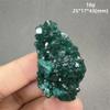 Crystal Stone Natural Green Dioptase Mineral Specimen Quartz Crystals Crystal Stone Holder Necklace(18g 25 * 17 * 43mm) view 2