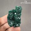 Crystal Stone Natural Green Dioptase Mineral Specimen Quartz Crystals Crystal Stone Holder Necklace(17g 25 * 11 * 40mm) view 2