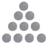 Mop ClothCompatible for Vacuum Cleaner Wet Dry Electric Mop Head Brush Replacement Cleaner Part(10PCS) view 1