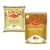 Bikaji Bombay Mix 1Kg & Classic Salted Peanuts 150G Combo | Ready to Eat Indian Namkeen | Crunchy Bar Snack, Tea-Time Munchies & Party Mix | Authentic Munching Pack for Sharing & Everyday Snacking view 1