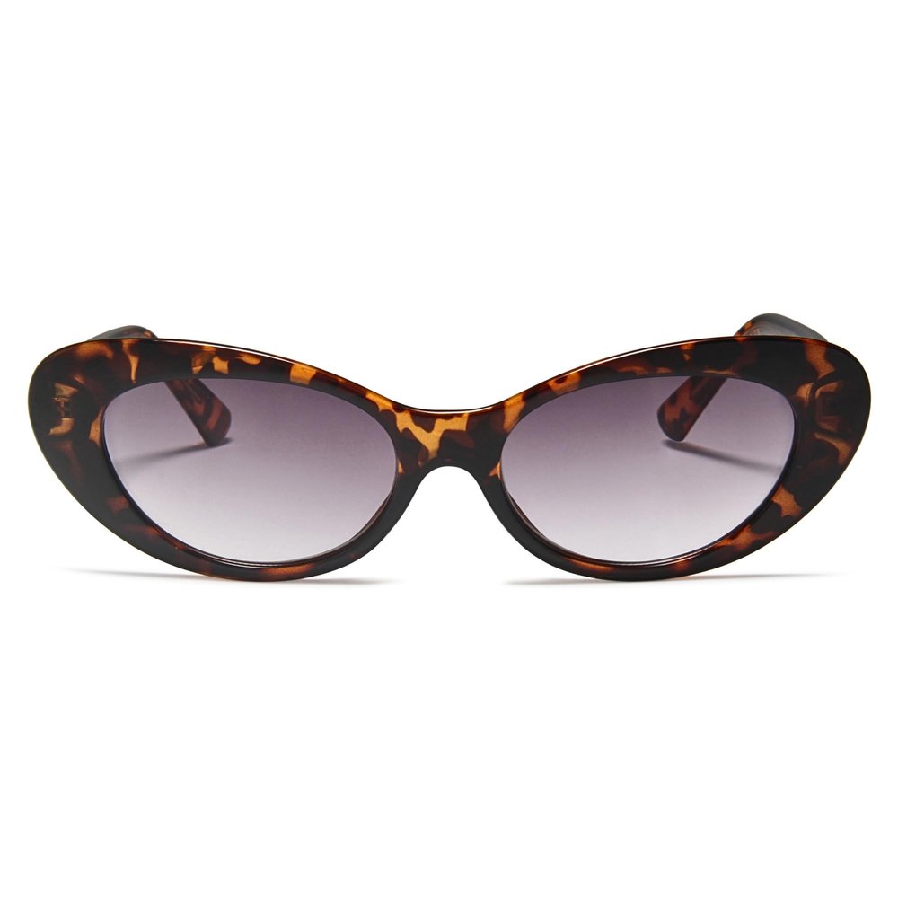 2SeeLife Oversized Cat Eye Reading Sun Glasses for Women Medium-Large Fit, Sturdy Frame, Spring Hinges, Premium Cateye Sun Readers, Brown Tortoise, +3.50