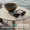2SeeLife Oversized Cat Eye Reading Sun Glasses for Women Medium-Large Fit, Sturdy Frame, Spring Hinges, Premium Cateye Sun Readers, Brown Tortoise, +3.50 view 2