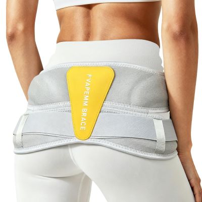 Si Joint Belt for Women & Men, Sacroiliac Hip Belt for Hip Pain, Sciatica Nerve Pain Relief, Postpartum Recovery & Pelvic Stabilization, Relieve Sacral Nerve Pain from SI Joint Dysfunction, Gray, L