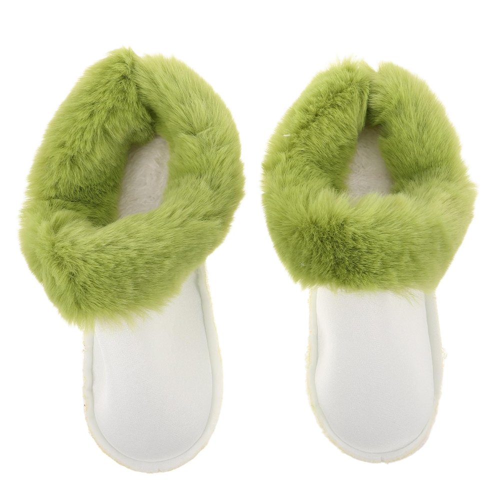 Winter Clog Liners Detachable Plush Shoe Inserts Washable Furry Slipper Liners for Size 44-45 Foot Warmers Indoor Outdoor Use