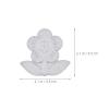12pcs Clear Plastic Treat Boxes: Reusable Flower Shaped Candy Containers - Decorative Mini Favor Jars with Lids for Easter Valentine Wedding Party view 2