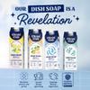 Cleancult Dish Soap Liquid Refill (32oz, 1 Pack) - Plant Based Cleaning Power - Dish Soap that Cuts Grease & Grime - Free of Harsh Chemicals - Uses 90% Less Plastic - Mountain Eucalyptus view 4